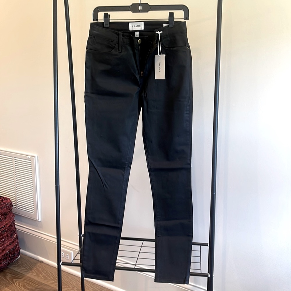 FRAME Le High Skinny size 28 black